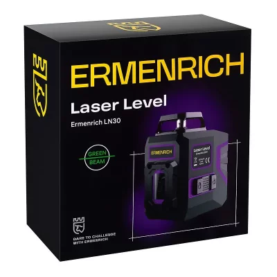 Лазерный уровень Ermenrich PLUS LN30, фиолетовый
