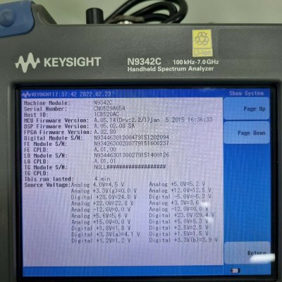 Ручной анализатор спектра Agilent N9342C (демонстрационный)