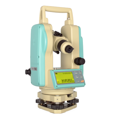 Электронный теодолит RGK T-02 (оптический отвес), с поверкой